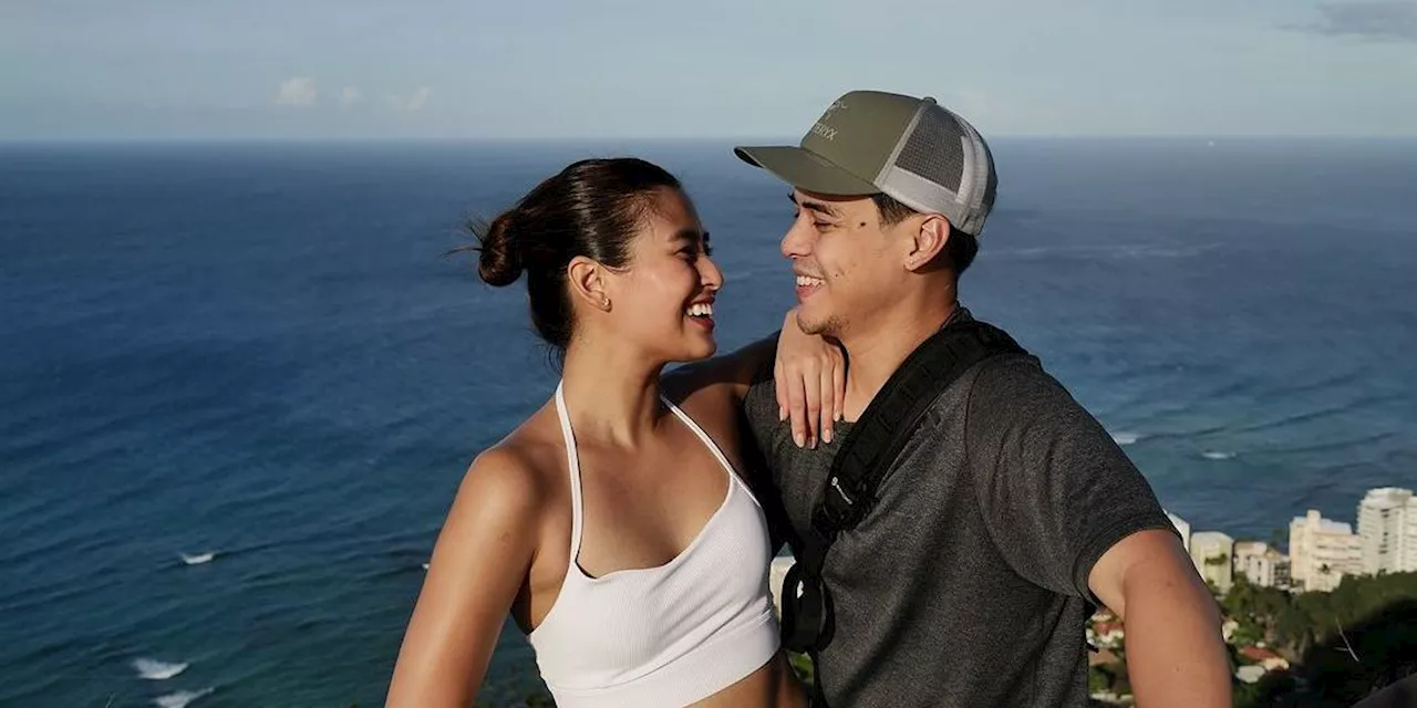 Gabbi Garcia and Khalil Ramos go hiking in Hawaii