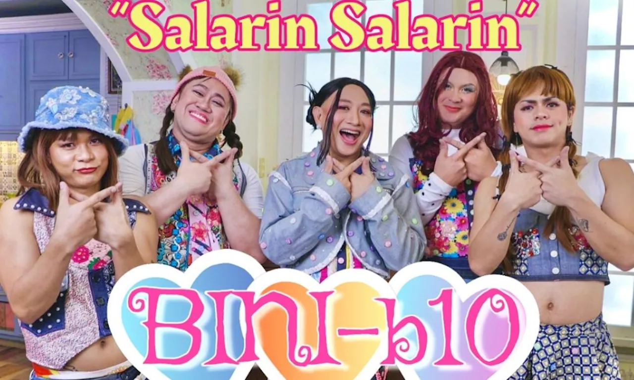 Michael V. teams up with Buboy, Betong, Matt Lozano and Kokoy De Santos for BINI parody