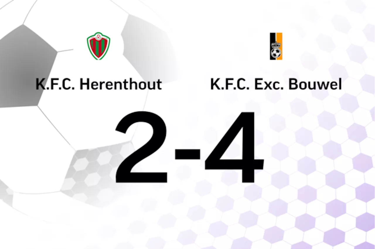 K.F.C. Exc. Bouwel wint sensationeel duel tegen Herenthout