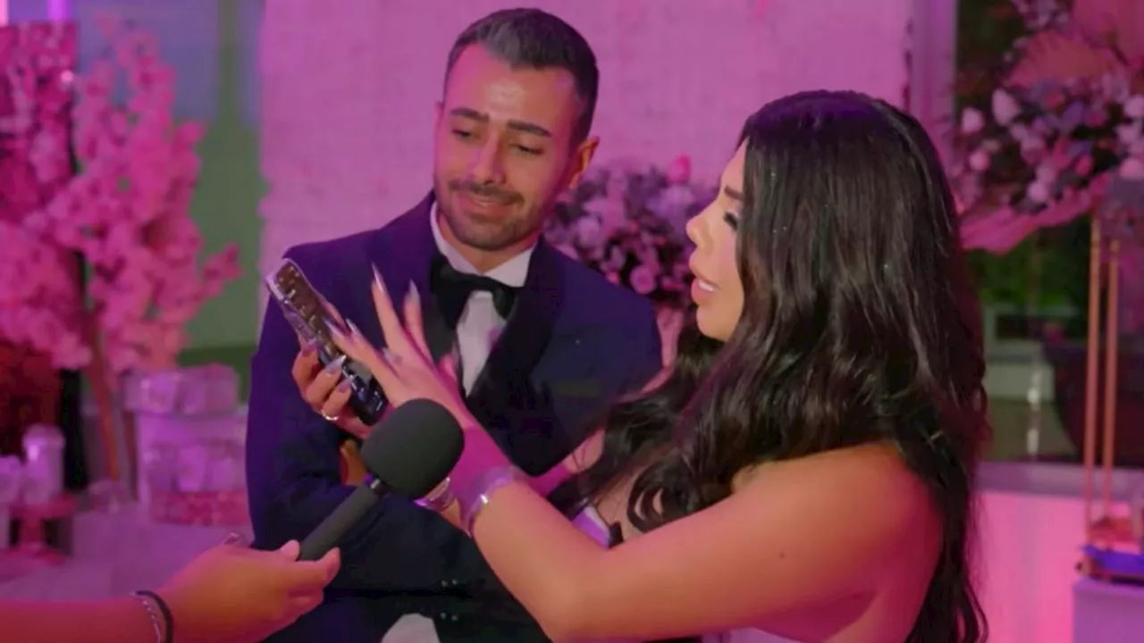 Lizbeth Rodríguez comparte VIDEO inédito de su boda, ¡hasta le "revisó su celular" en vivo!