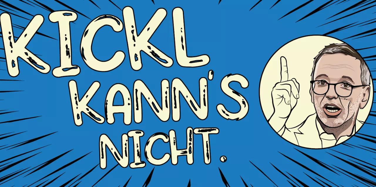 'Kickl kann's nicht' – ÖVP widmet FPÖ-Chef Comic-Heft