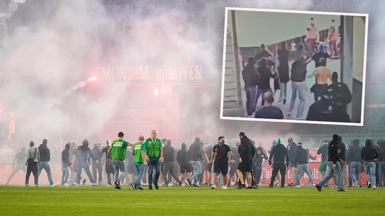 Neues Video: So gelangten Hooligans wirklich aufs Feld