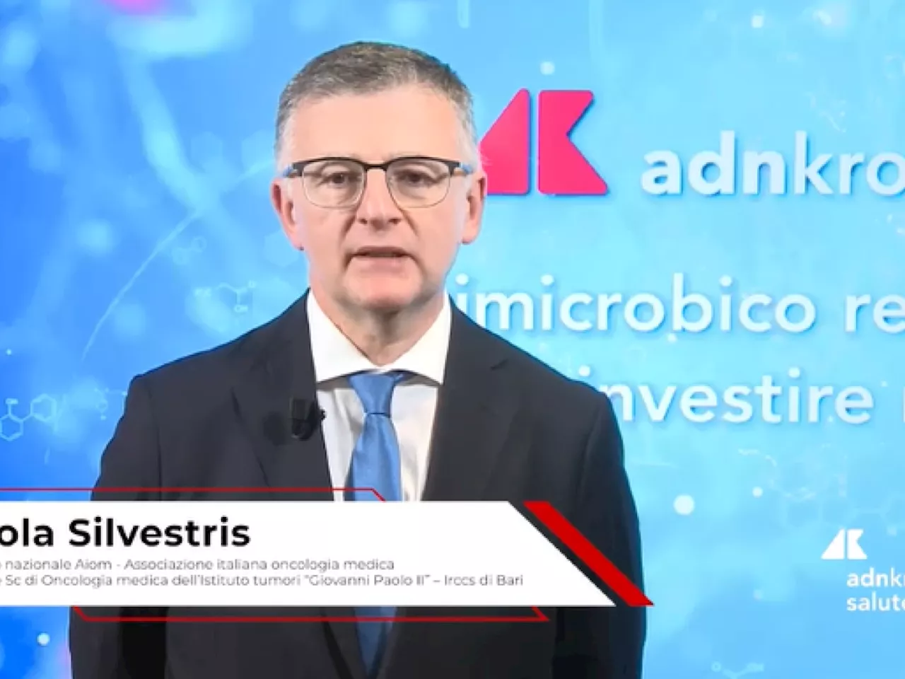 Silvestris (Aiom): 'Infezioni resistenti causa di quasi il 50% dei decessi'