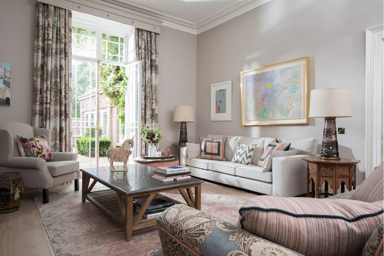 This Ranelagh mews home has been infused with a soft, serene palette