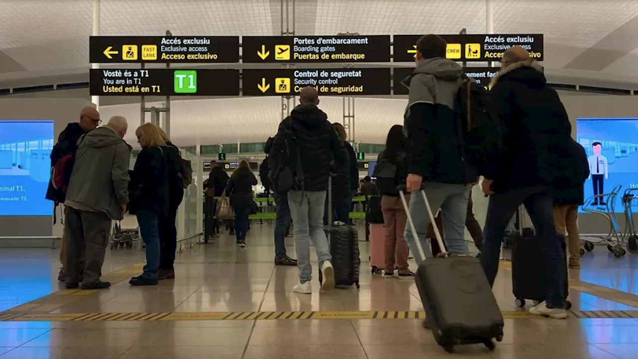 Detenido un presunto maltratador en el aeropuerto de Barcelona: intentó huir