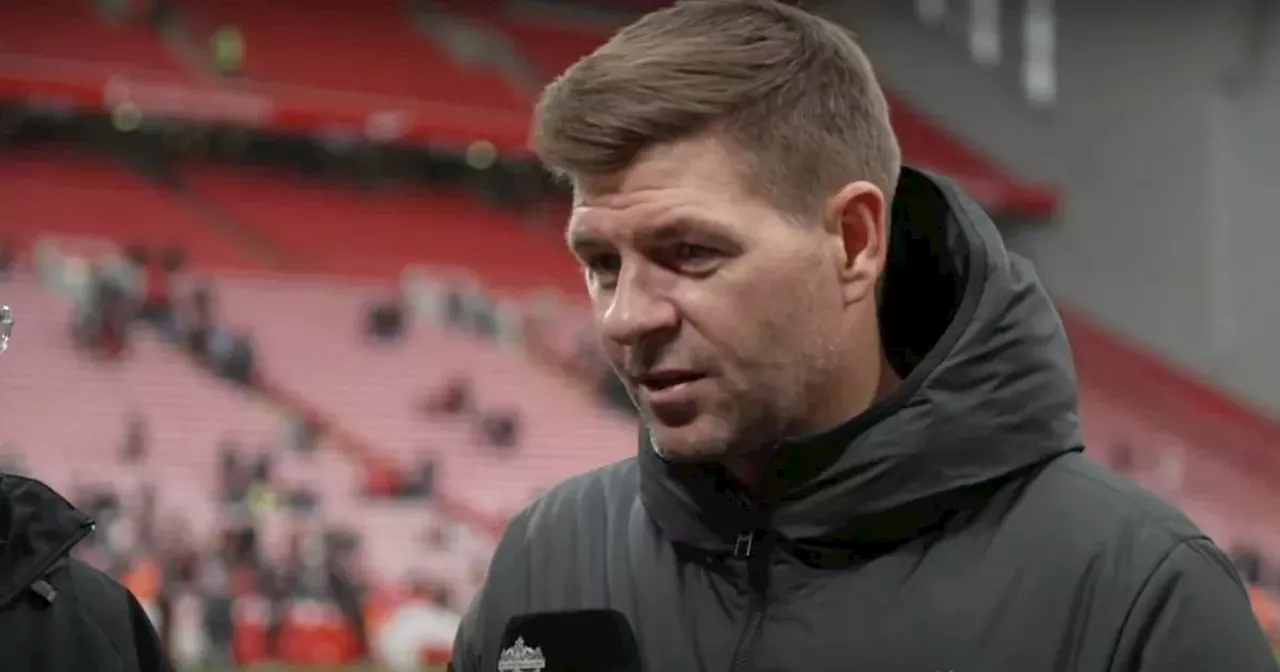 Steven Gerrard made feelings on Jurgen Klopp clear when he shut down interview