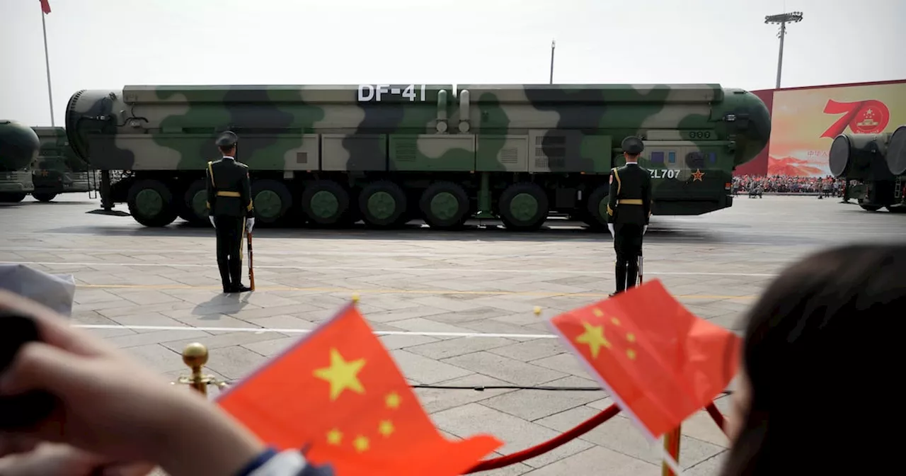 China conducts test launch of intercontinental ballistic missile