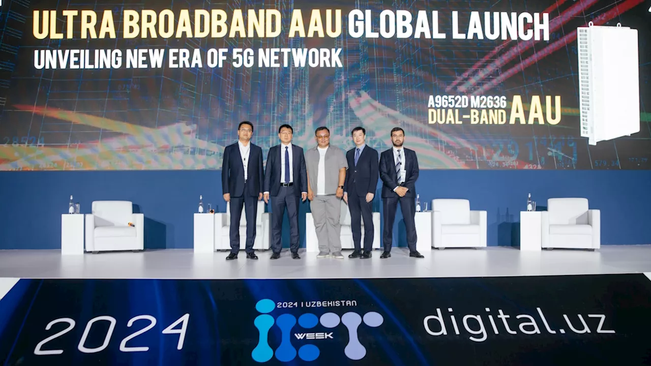 ZTE launches industry-leading 440M ultra-broadband AAU at ICTWEEK-2024