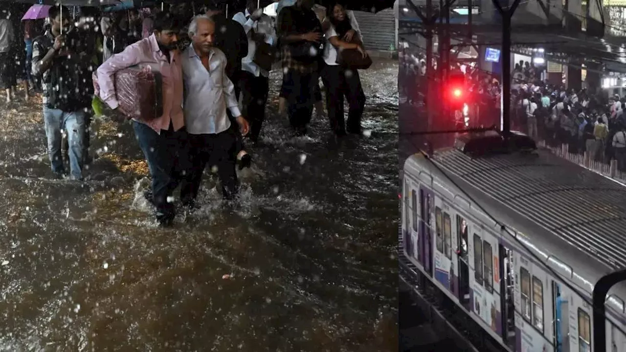 Maharashtra Rain: महाराष्ट्र में बारिश का कहर, मुंबई समेत कई जिलों में रेड अलर्ट; ट्रेनों के चक्के जाम, 10 Points में पढ़ें पूरा अपडेट