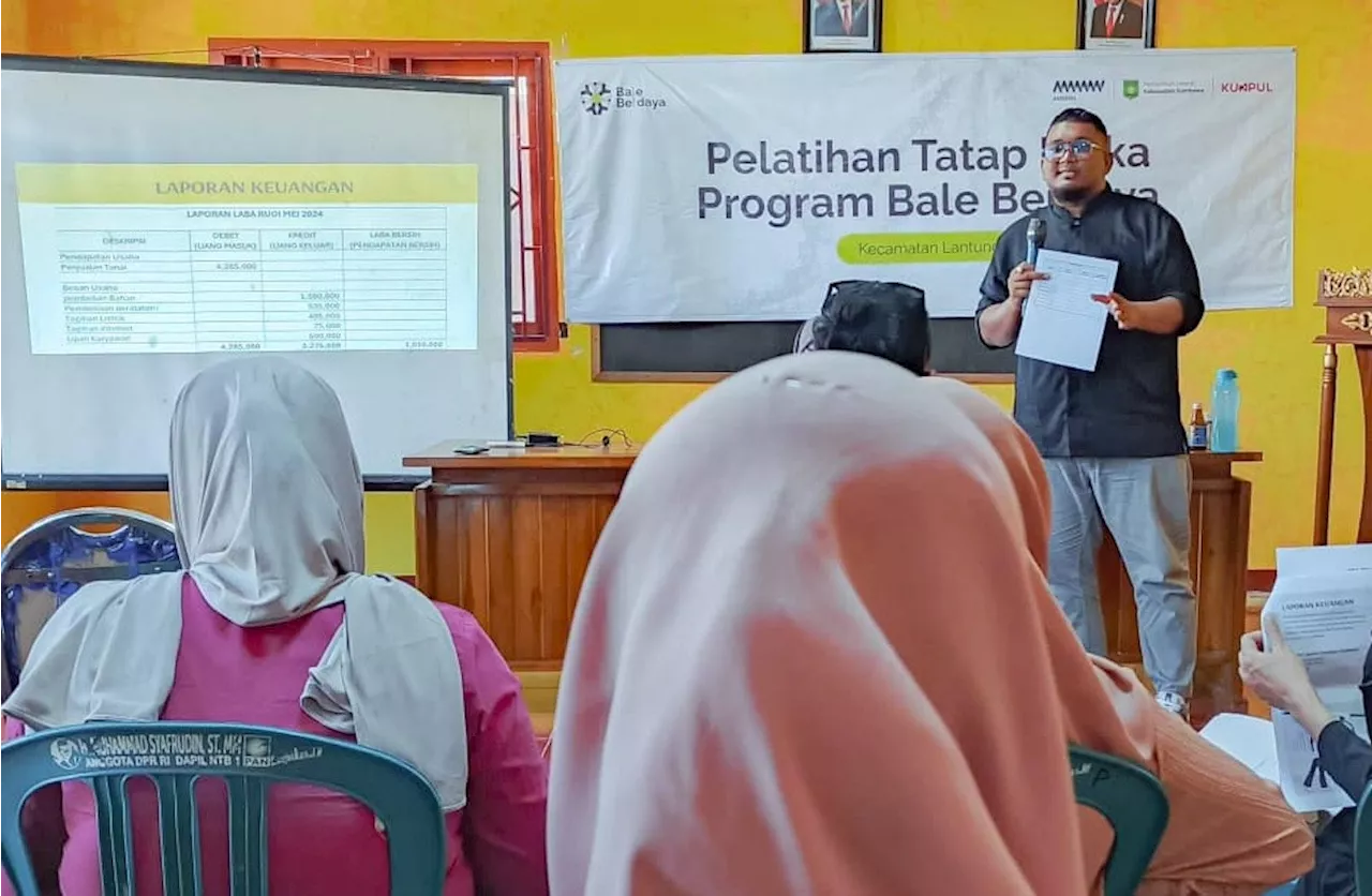 Bale Berdaya Gelar Pelatihan Kewirausahaan untuk UMKM di Sumbawa