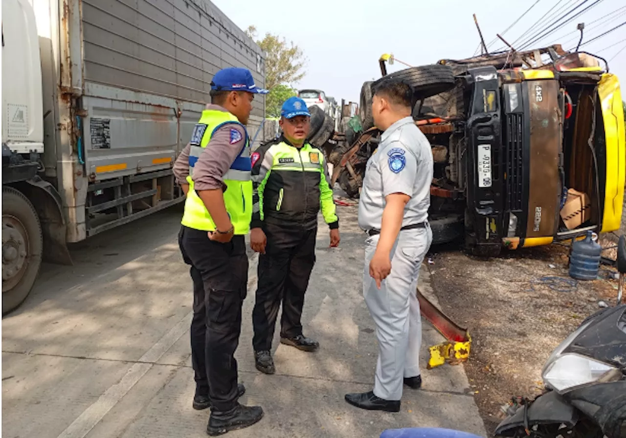 Jasa Raharja Menjamin Seluruh Korban Kecelakaan Bus dan Truk di Jalur Pantura Wilayah Pati