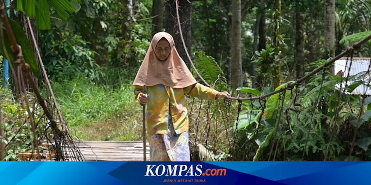 Jembatan Gantung Korong Tungka Diganti Baja, Lokasinya Dekat Tol Padang-Sicincin