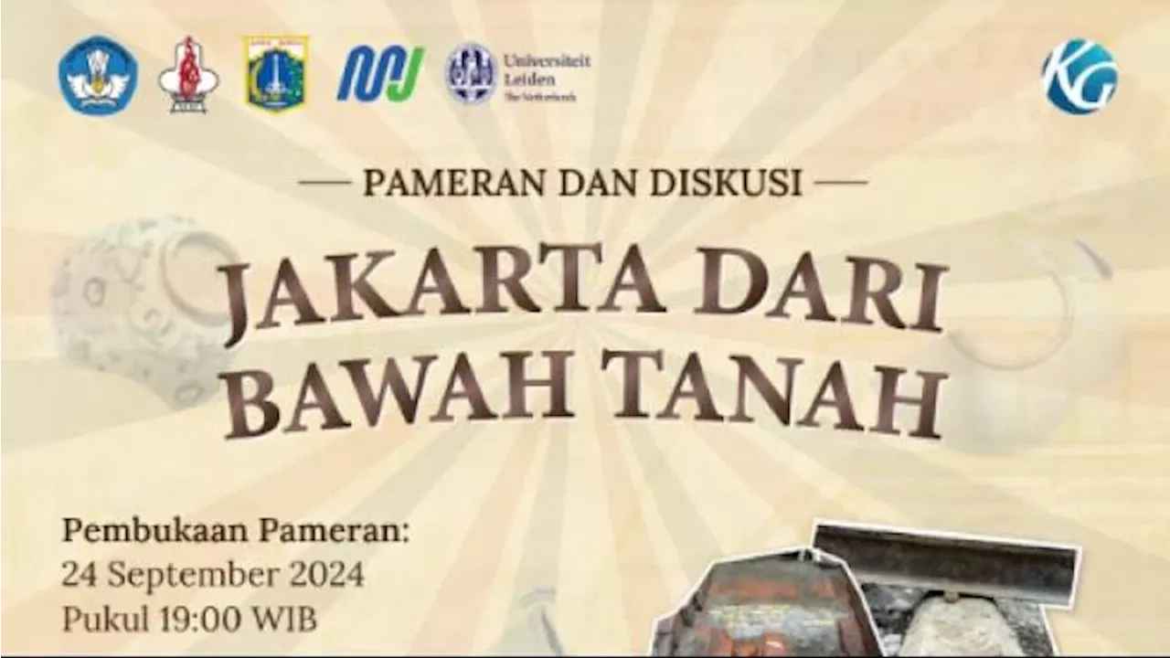 Bentara Budaya Gelar Pameran Arkeologi di Bawah Jalur MRT Bertajuk Jakarta Dari Bawah Tanah