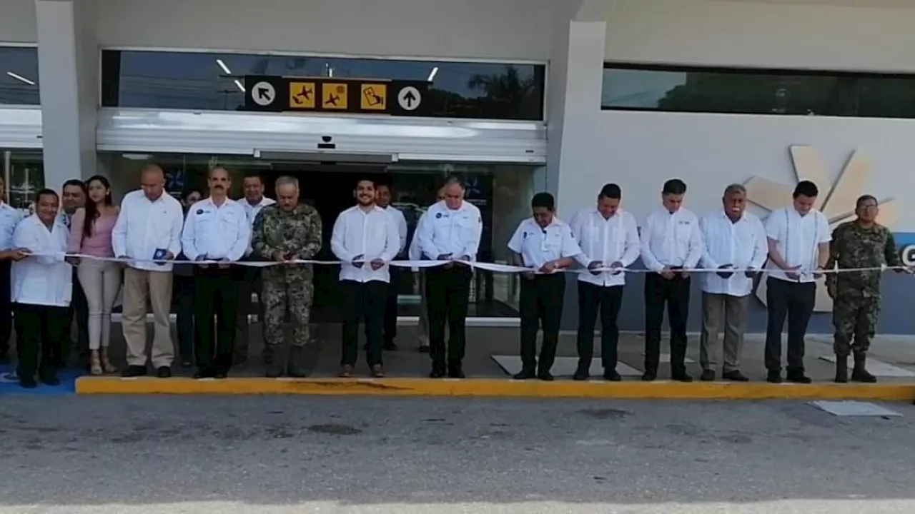 Modernización del Aeropuerto Internacional de Ciudad del Carmen avanza con trabajos de ampliación y renovación