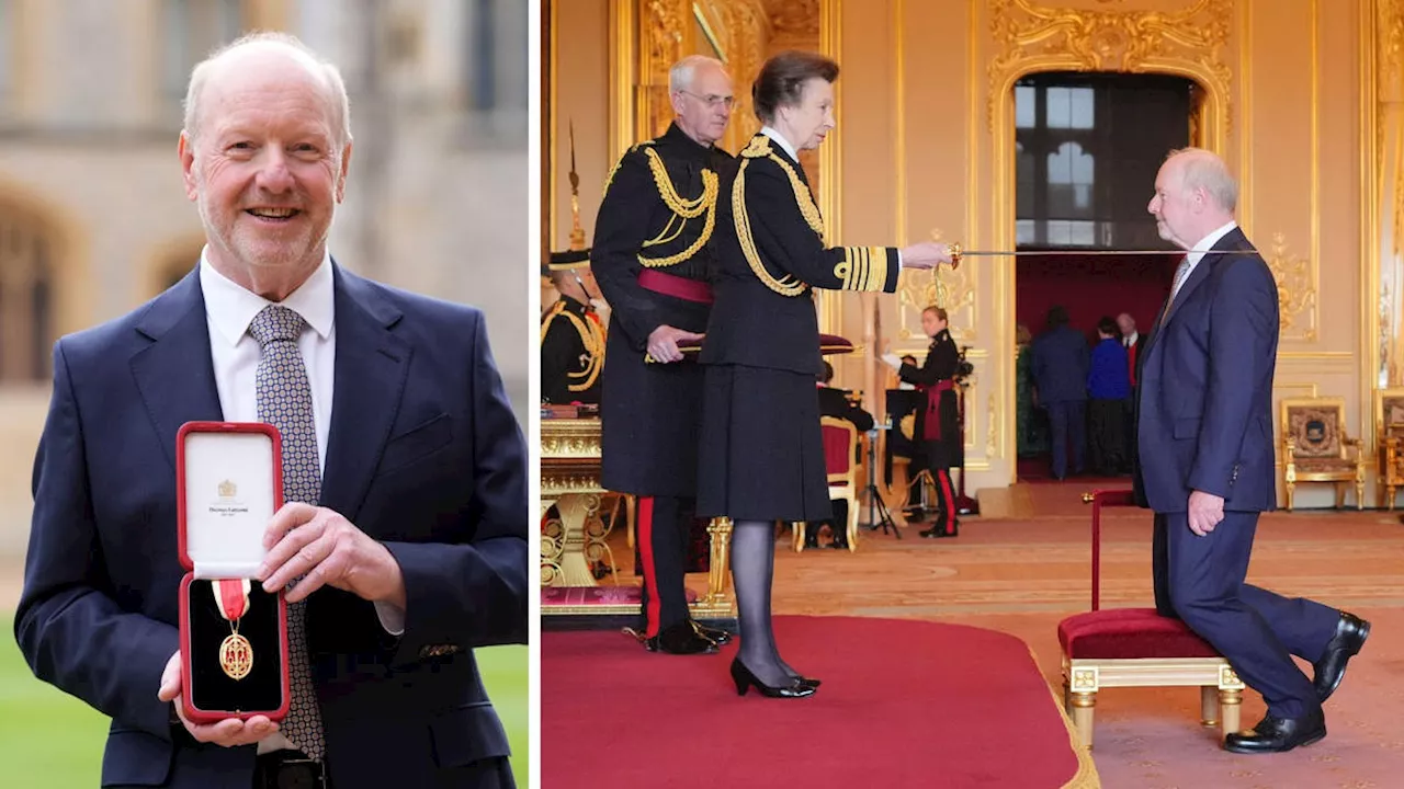 Post Office campaigner Alan Bates knighted by Princess Anne for exposing Horizon IT scandal