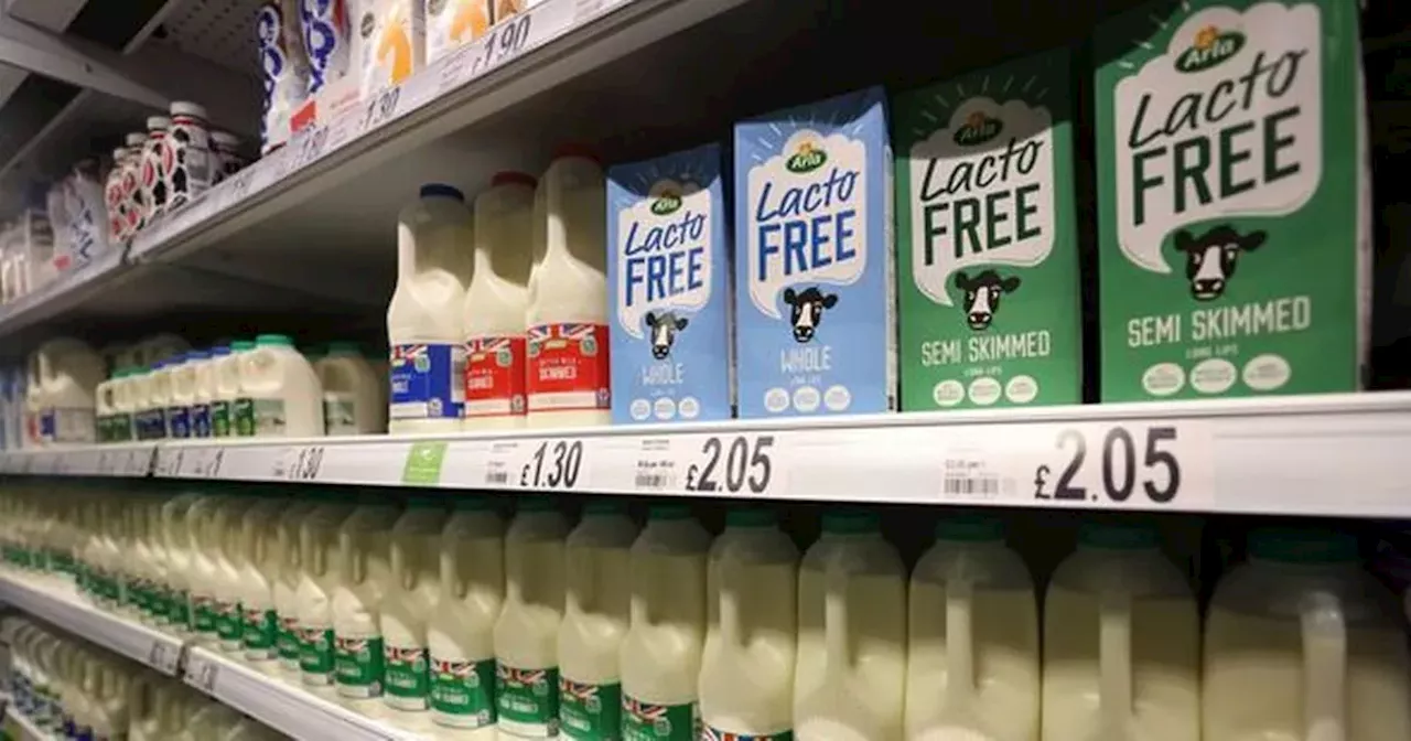 Shoppers buying milk at Tesco, Sainsbury's or Morrisons issued warning