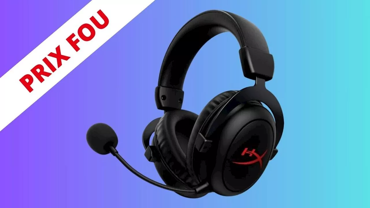 Avis aux gamers, le prix du casque HyperX Cloud Core dégringole sur Cdiscount