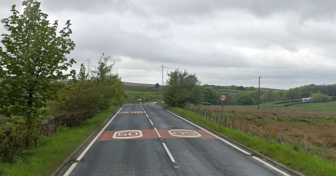 Haslingden crash LIVE updates as major road closed 'near nursery' after van hits wall