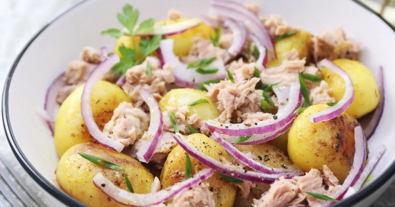 Salade de pommes de terre au thon