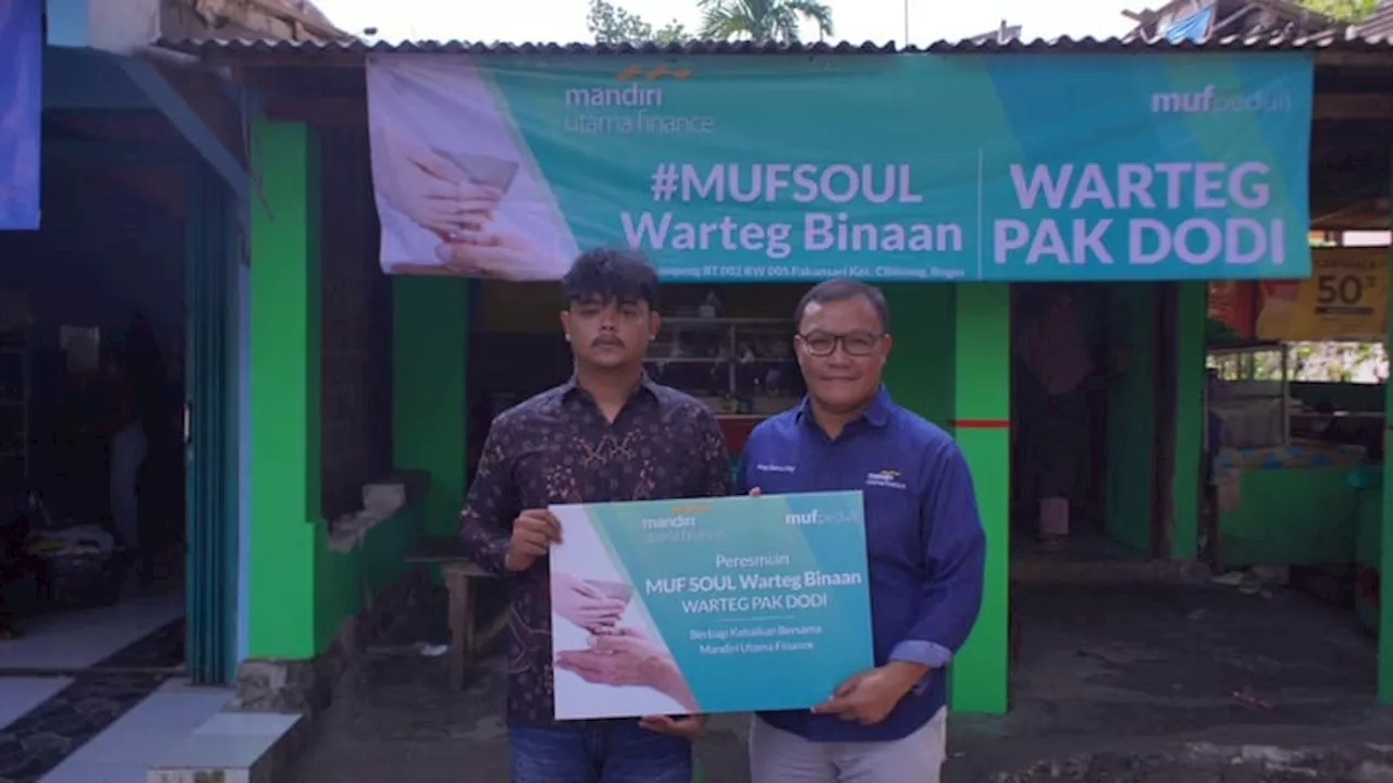 Dukung Pertumbuhan UMKM, MUF Subsidi Makan di Warteg Binaan