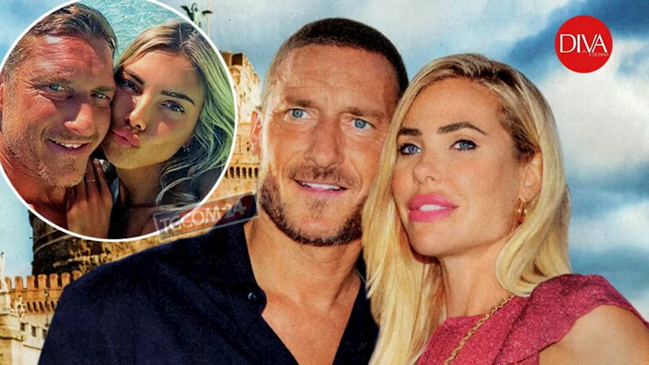 Francesco Totti vuol far pace con Ilary Blasi, Noemi Bocchi gelosa