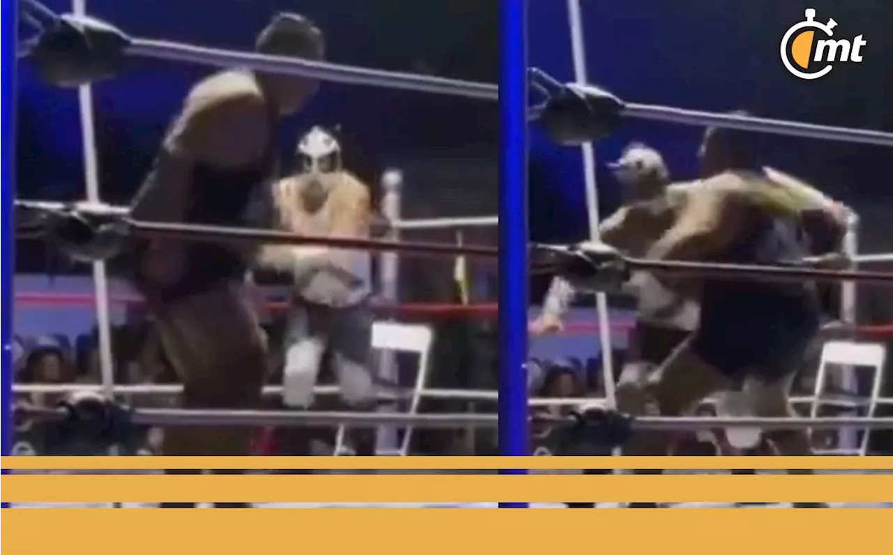 Luchador Ursus sufrió ESCALOFRIANTE lesión; una lámpara atravesó su brazo