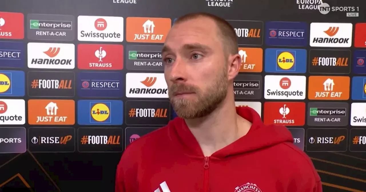 Eriksen reveals shocking dressing room chat after Man United draw with FC Twente