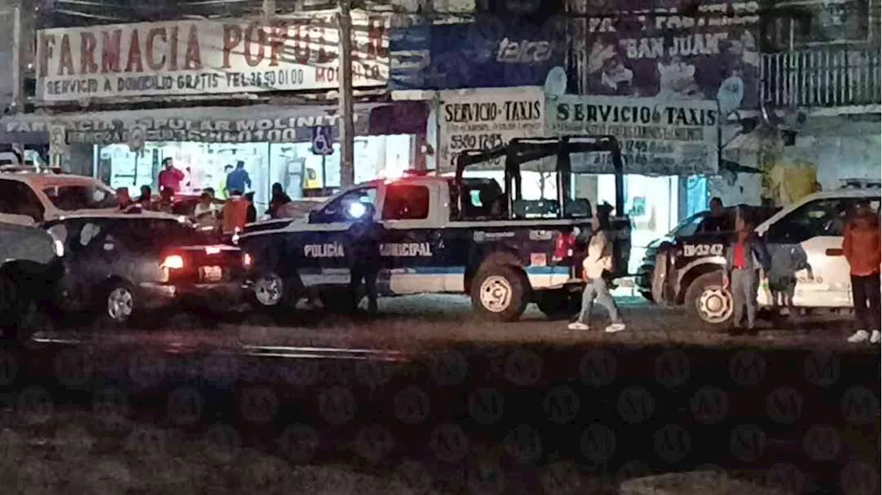 Balacera deja un hombre muerto en base de taxis de Naucalpan, Edomex