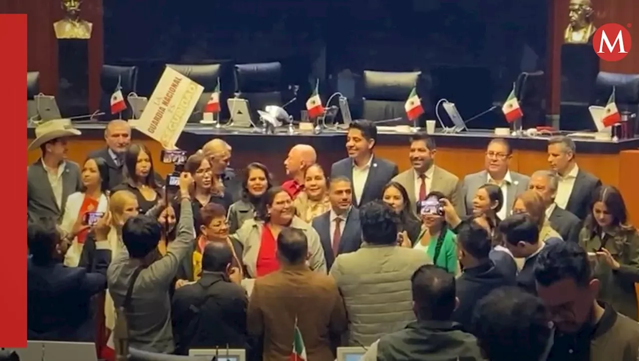 Senado concede licencia a Harfuch, Godoy y Hernández; se incorporarán a gabinete de Sheinbaum