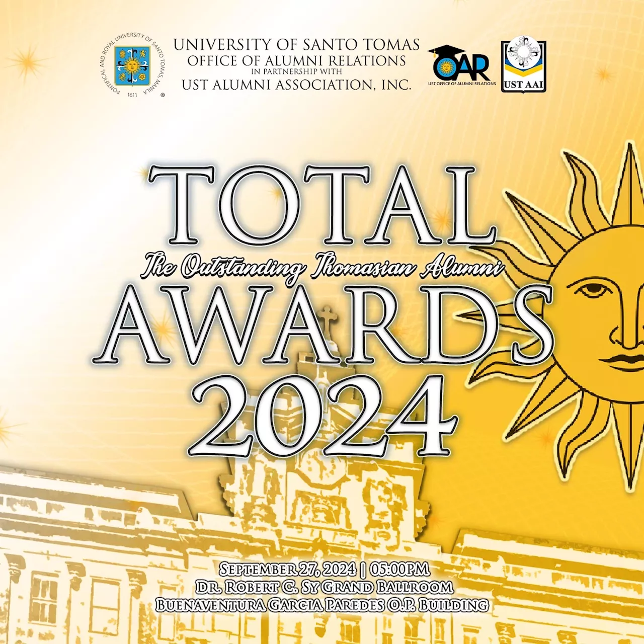 UST honors 11 distinguished alumni at 2024 TOTAL Awards