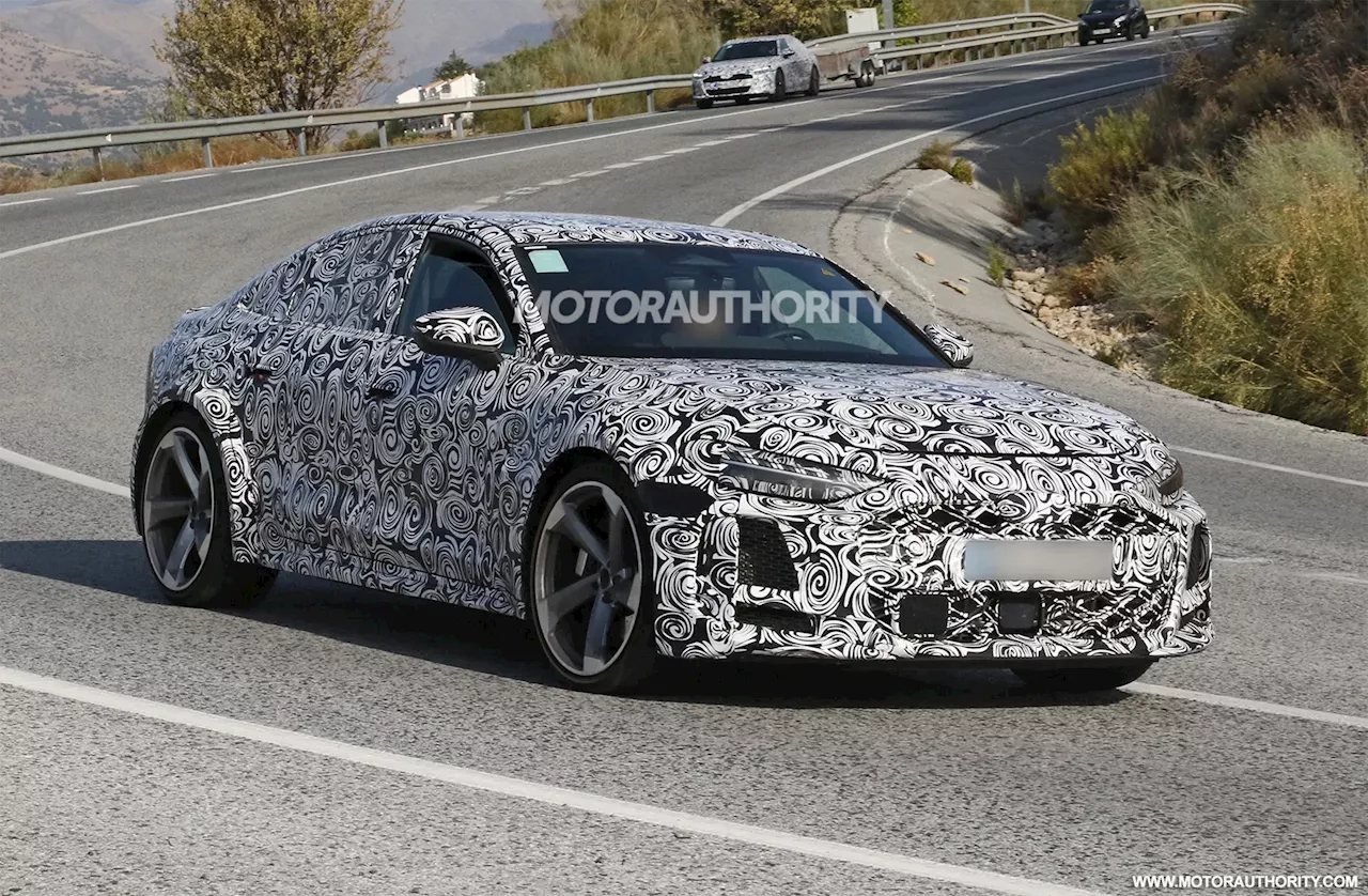 2026 Audi RS 5 Sportback spied for the first time