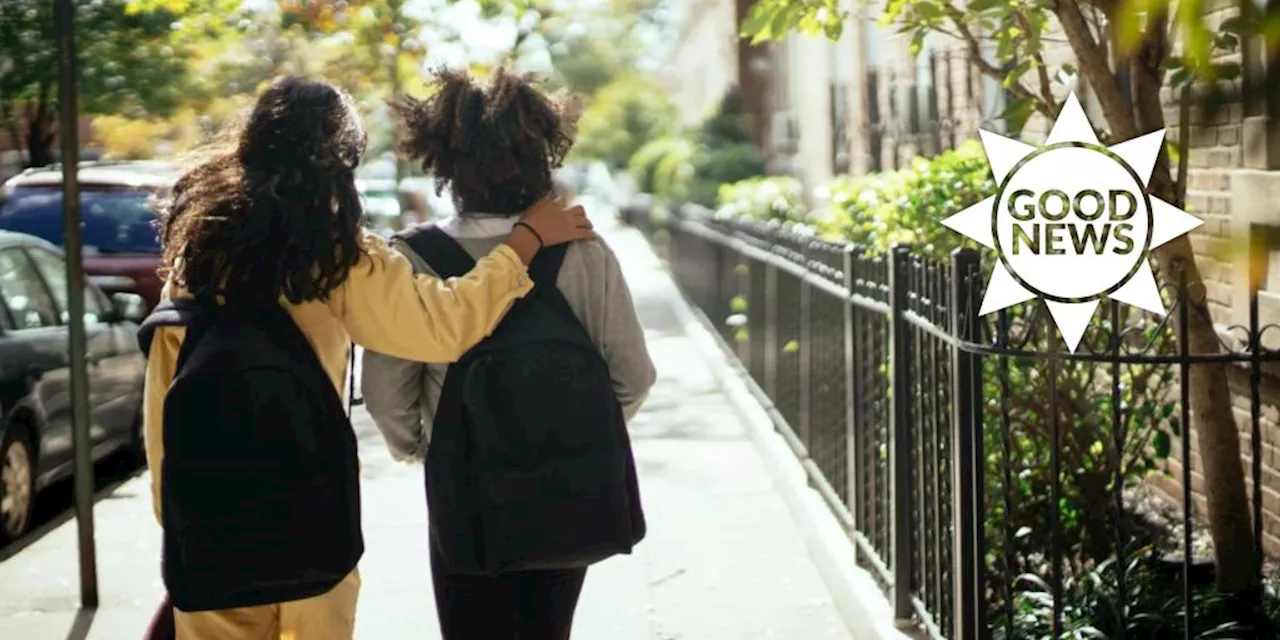 Kinder in London gehen häufiger zu Fuss in die Schule