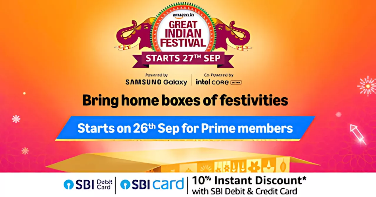 आज रात Prime Members के लिए खुलेगा Amazon Great Indian Festival का पिटारा! स्‍मार्ट टीवी और AC मिलेगी हद सस्ती