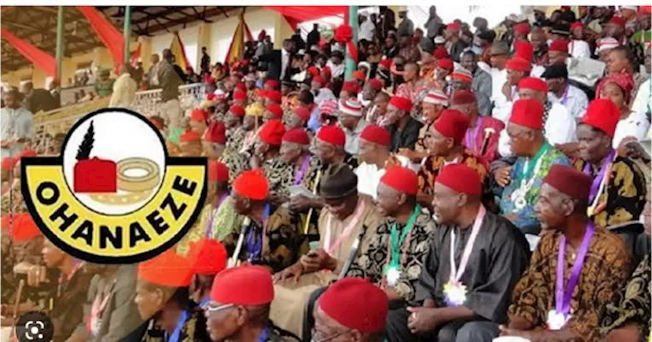 Ohanaeze Raises Alarm Over Hint of Northern Presidency in 2027, Demands Inclusion of Southeast