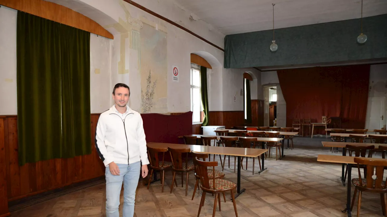 Fenster in die Vergangenheit im Schloss Dobersberg erhalten