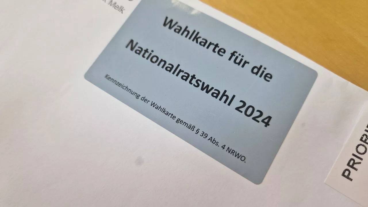 Nationalratswahl: Keine Ersatz-Wahlkarte bei Verlust