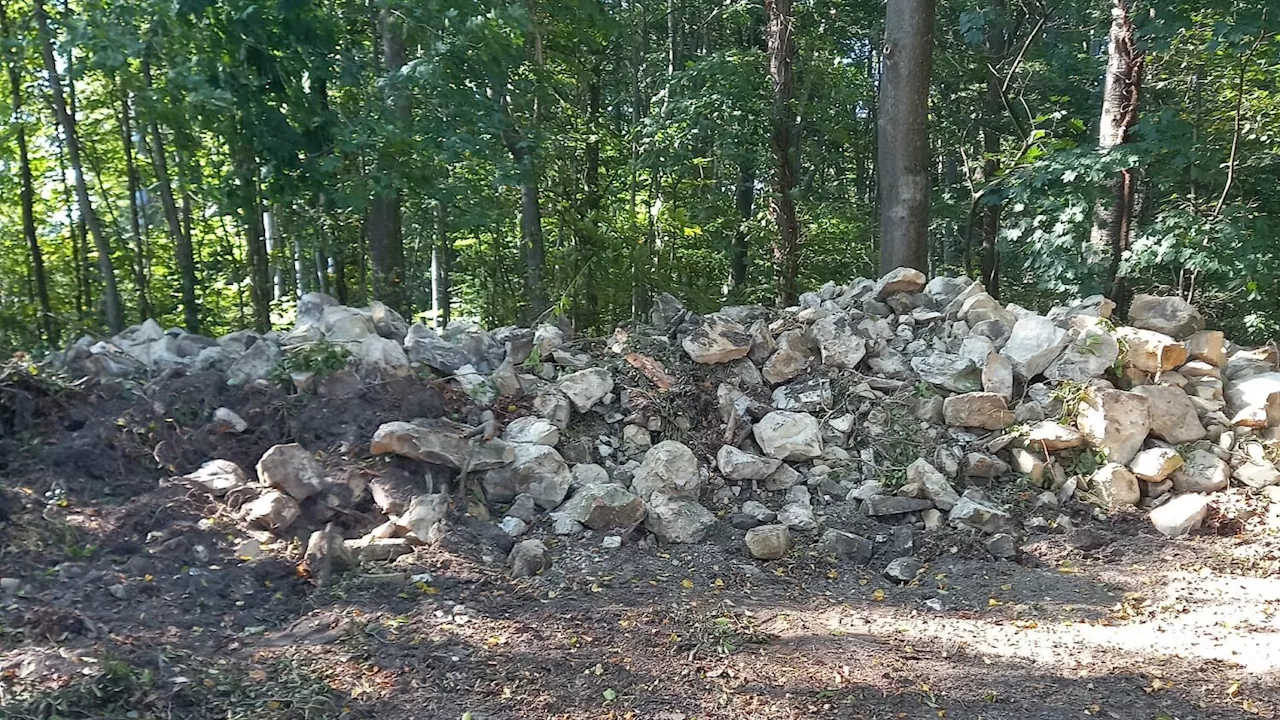 Totalschaden: Lourdesgrotte wurde Opfer des Sturms