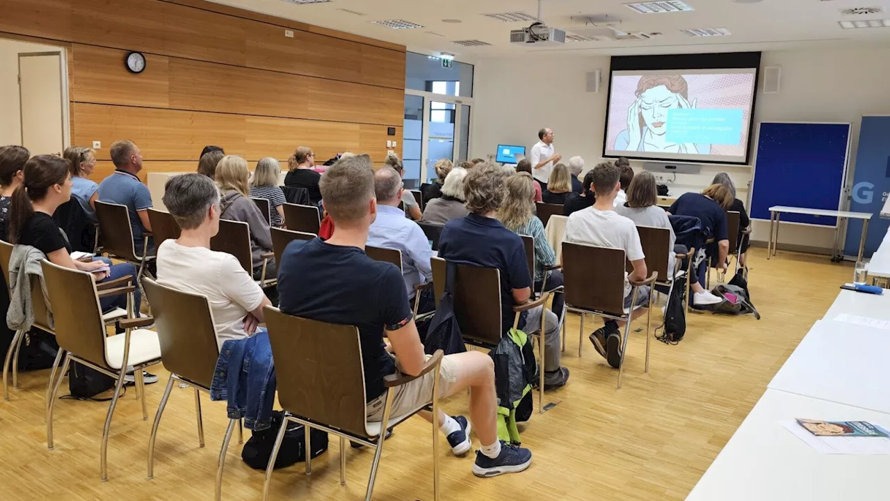 Vortrag vom Neurologen Walter Moser im Landesklinikum Amstetten