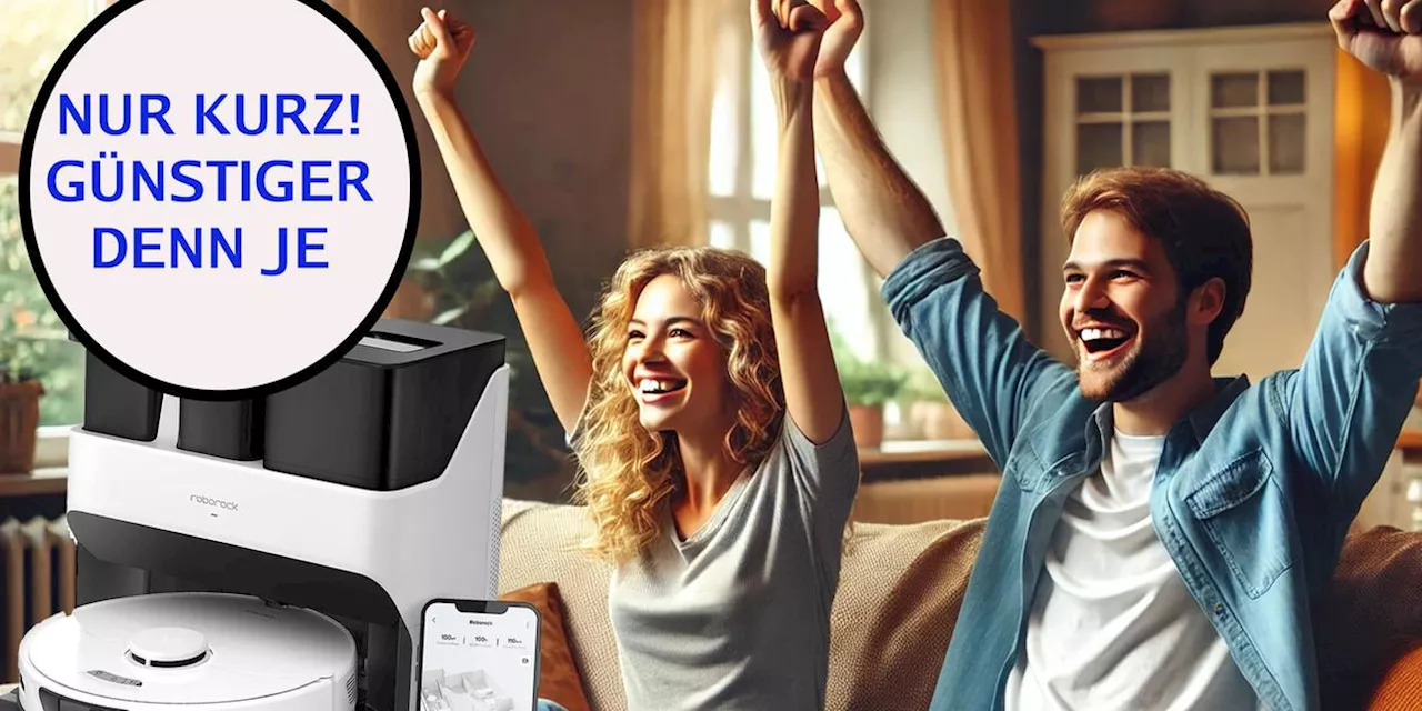 Amazon packt Preissauger aus: Top-Saugroboter Roborock S7 Max Ultra g&uuml;nstig wie nie!