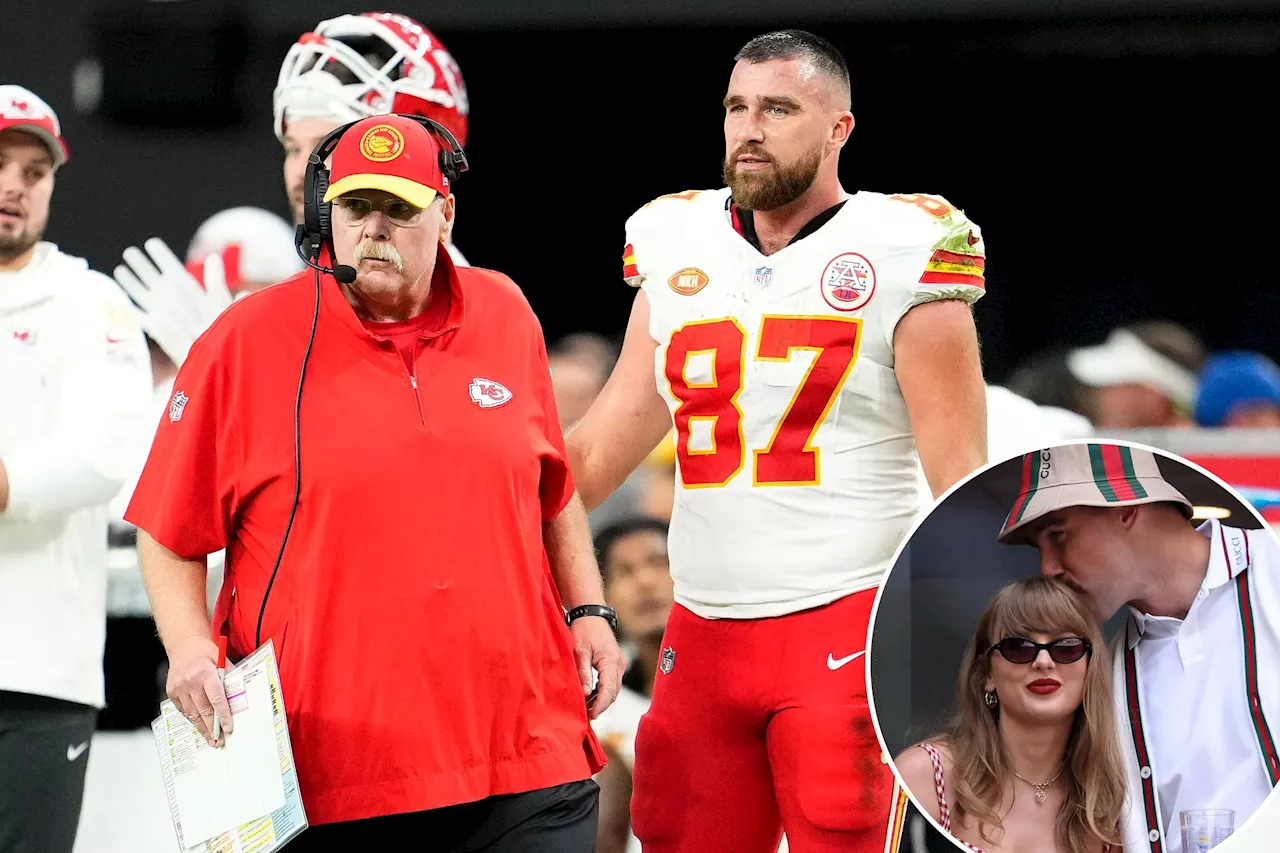 Andy Reid defends Travis Kelce as questions linger about Chiefs star's 'distractions'