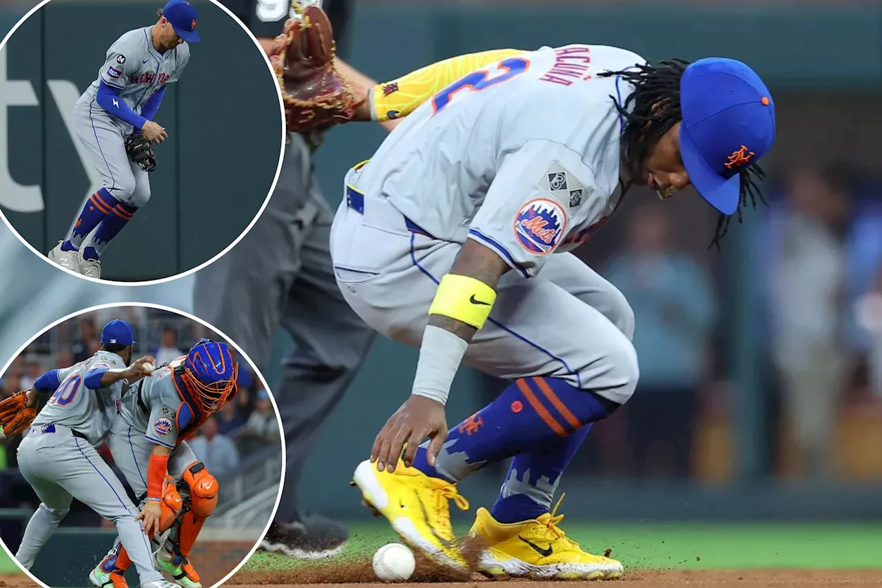 Mets' defense had all kinds of problems in costly performace against Braves