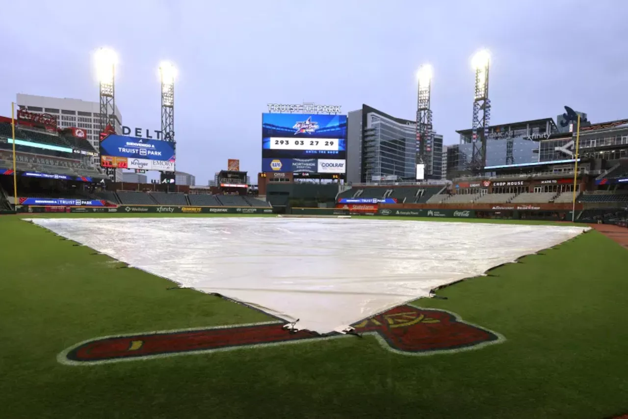 Rest of Mets-Braves series postponed by weather as Monday doubleheader looms