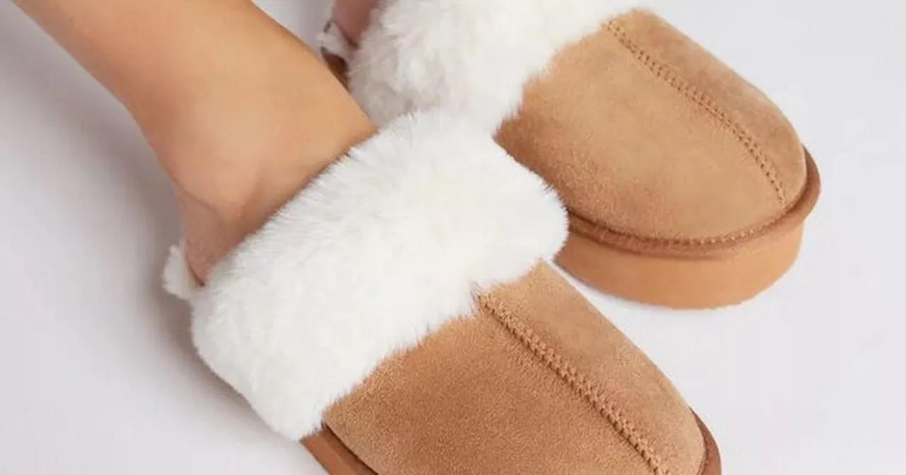 Boux Avenue's new £22 platform slippers are a dead ringer for UGG's £95 pair