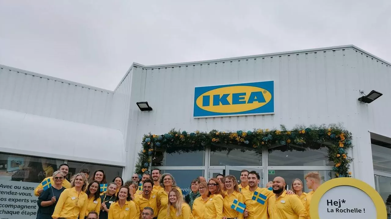 Après dix ans d’attente, Ikea ouvre enfin son magasin près de La Rochelle