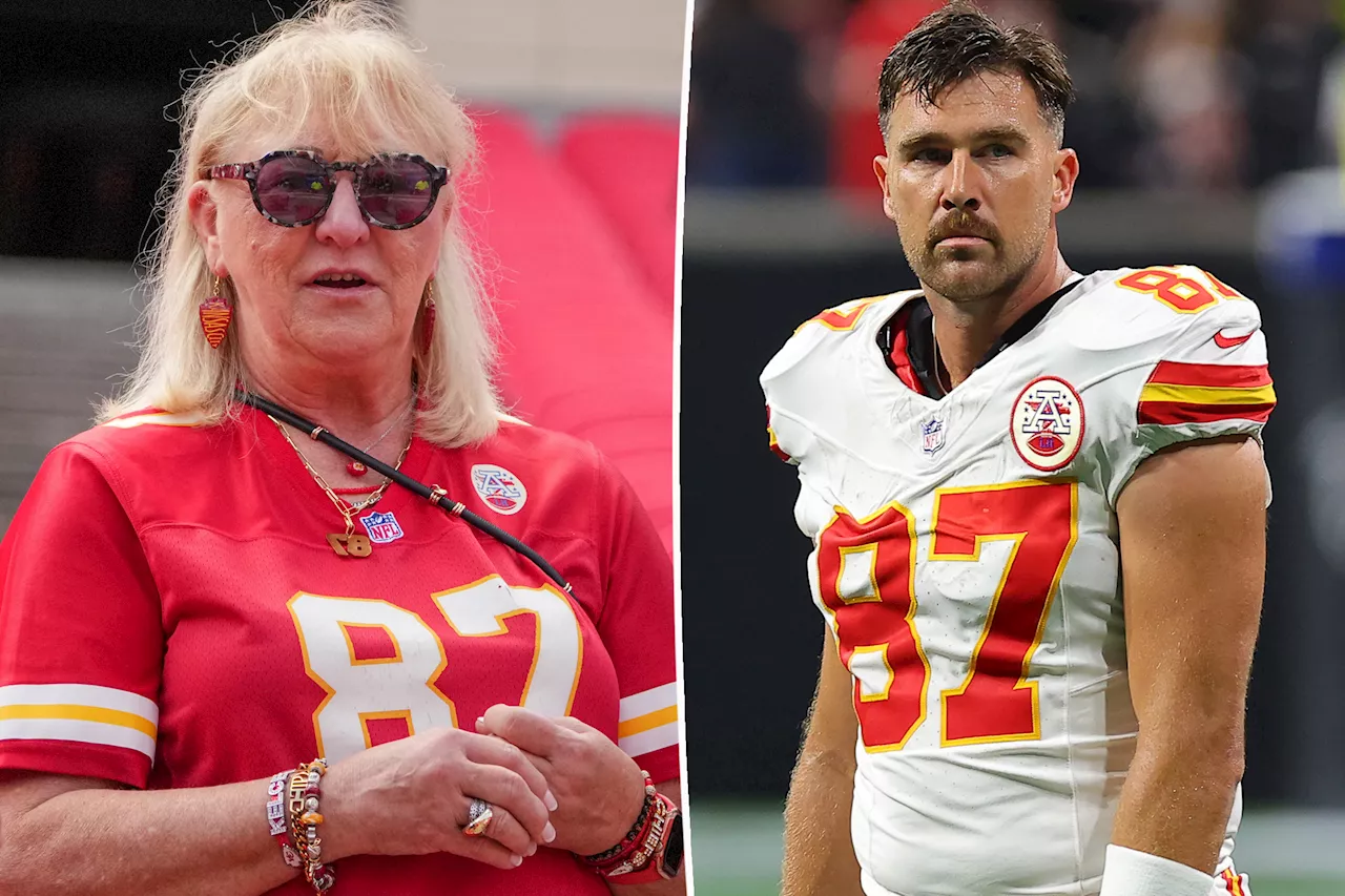 Donna Kelce defends 'under pressure' son Travis amid Chiefs star's slow start