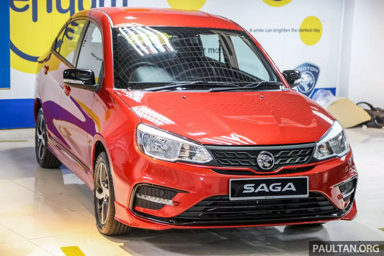 Proton Saga Manual Transmission To Be Discontinued By End Of Year