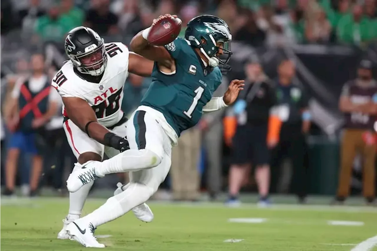 Eagles film review: So far, Jalen Hurts and the offense show improvement against the blitz