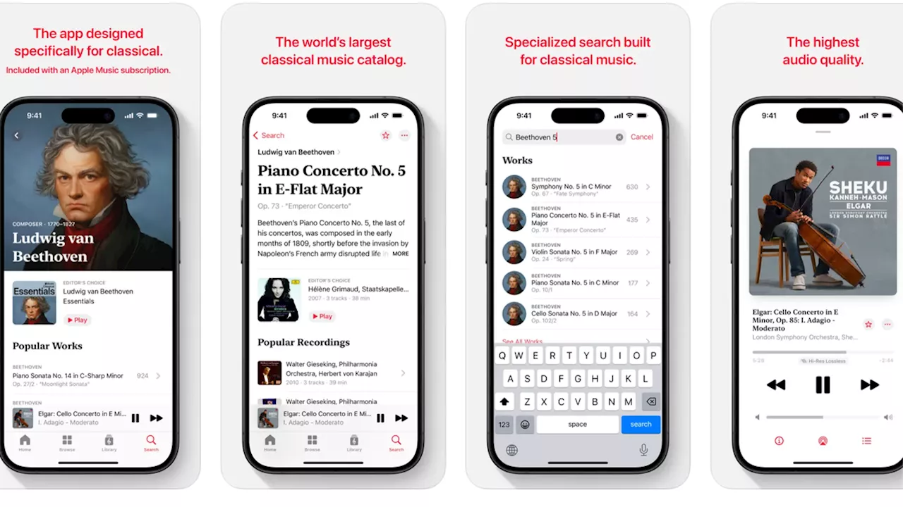 Apple adds a timeless twist to Apple Music Classical with new album booklets