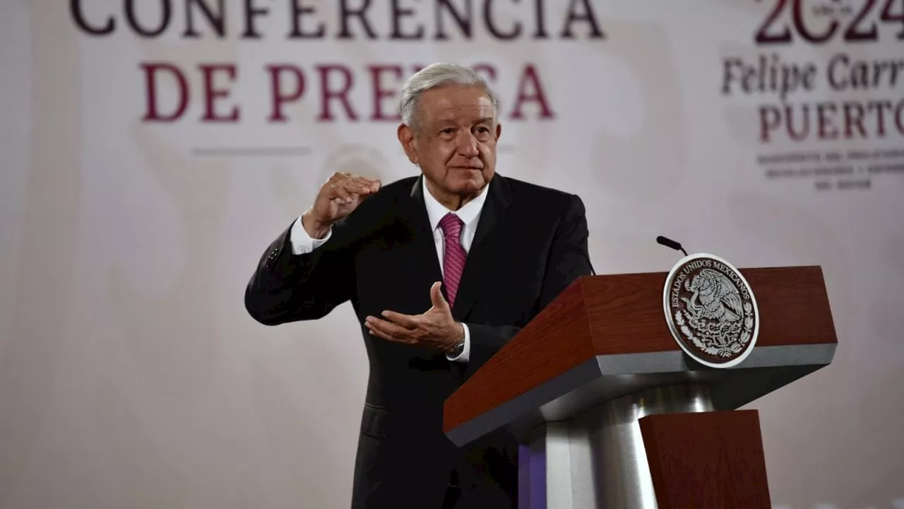 AMLO releva que no se irá inmediatamente a Palenque tras dejar Palacio Nacional