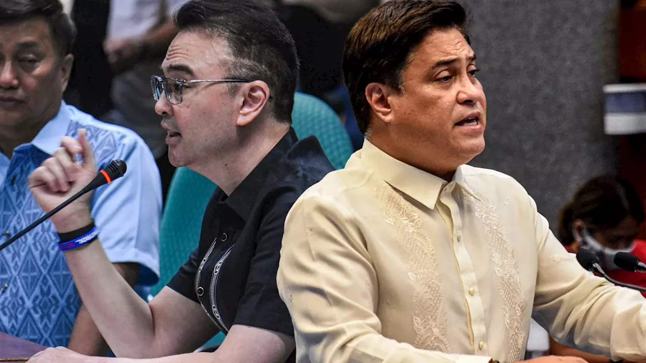 Cayetano, Zubiri clash over Senate resolution on EMBO barangays